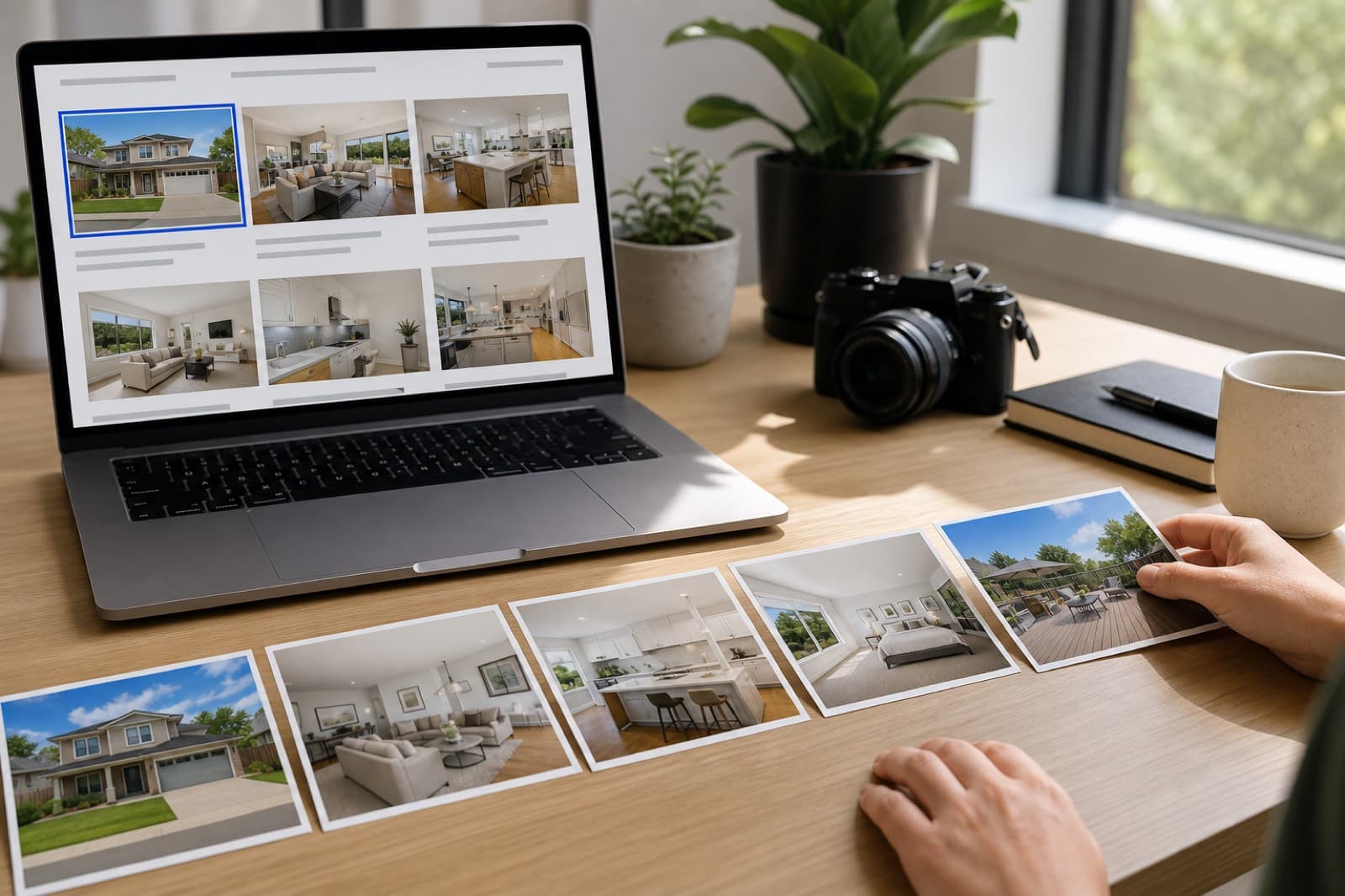 Preparing property photos for a Rightmove listing